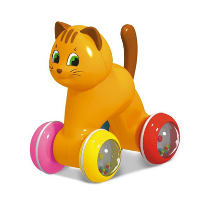 Игрушка-каталка Котик Stellar 10624
